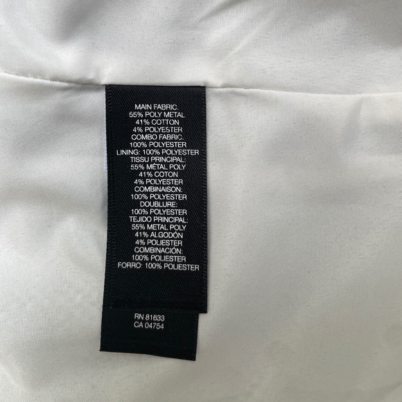 Kenneth Cole Gray/Gold Shimmer Blazer - Picture 9 of 9